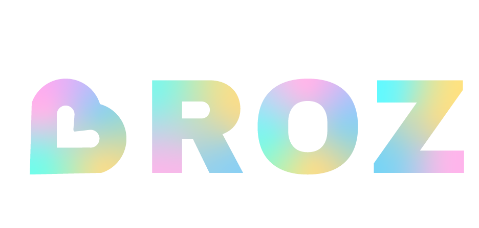 Lindsey Broz Logo with tagline for the love of design